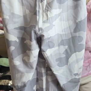 Gray Camouflage Women's Leggings